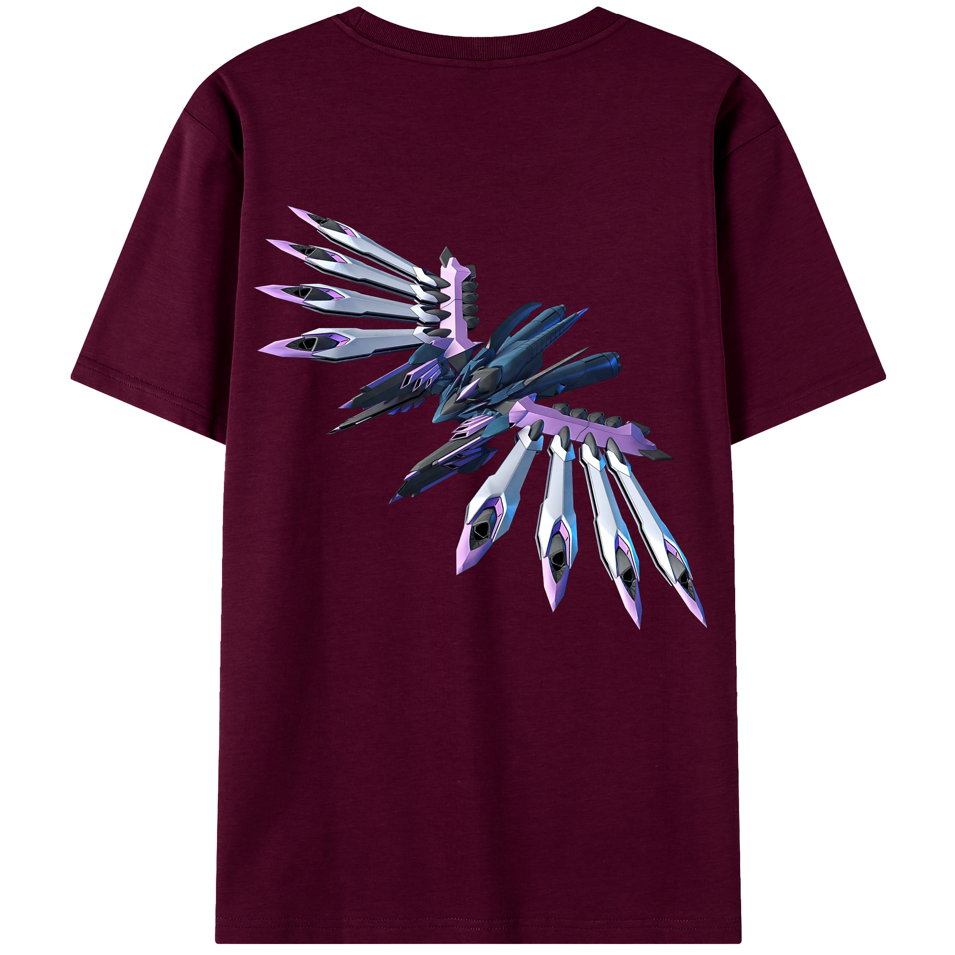 （画像用） 機動戦士ガンダム Mobile Suit Gundam レディース半袖Tシャツ(バックプリント)